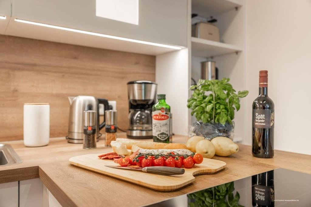 Xxl Design-Appartement Highdesign 10 Pers Zentral Naehe Heidelberg Und Mannheim Weinheim Luaran gambar